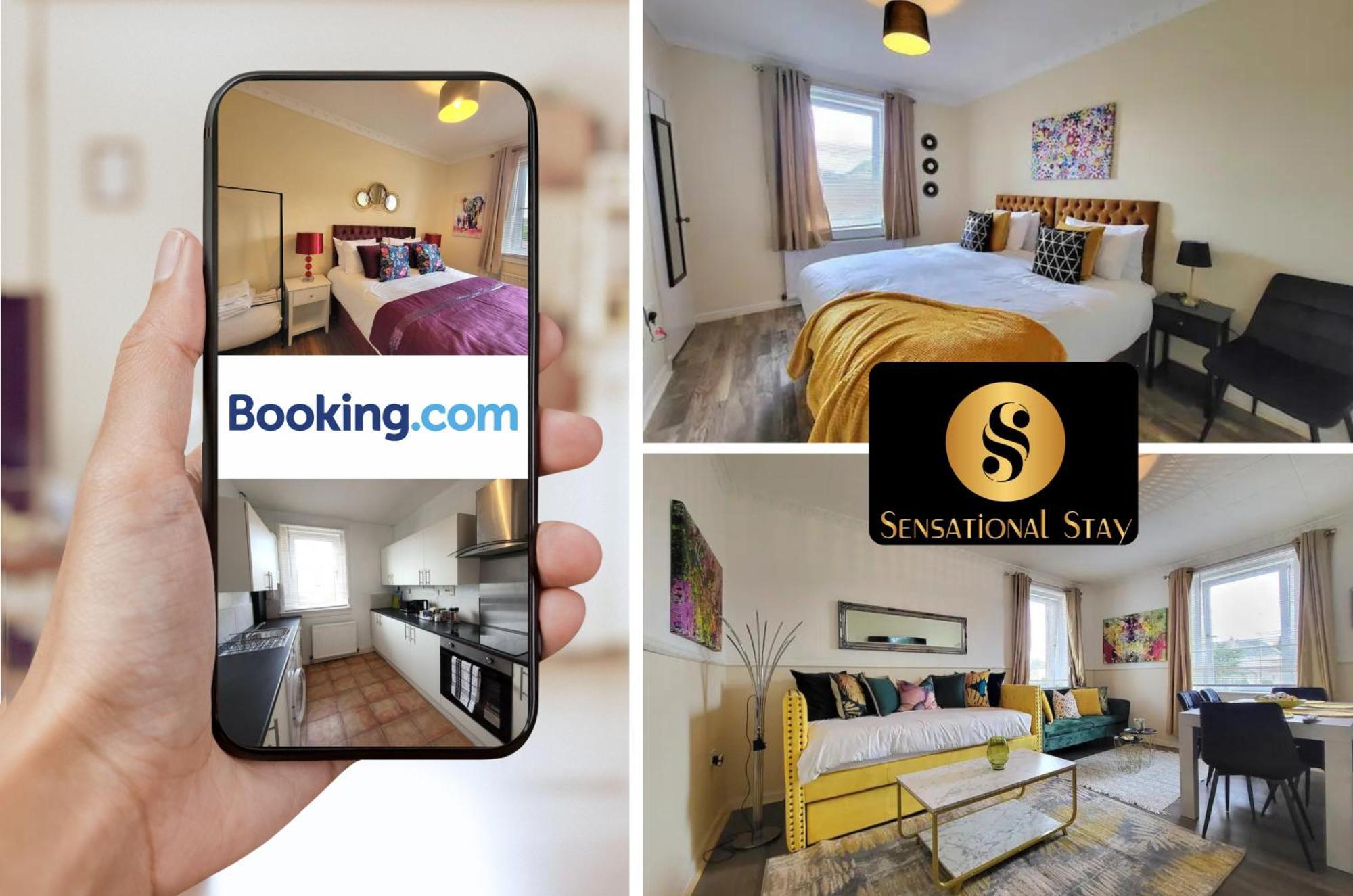 4 Bedrooms Apartment By Sensational Stay Short Lets & Serviced Accommodation Эдинбург Экстерьер фото